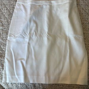 J crew Pencil Skirt White